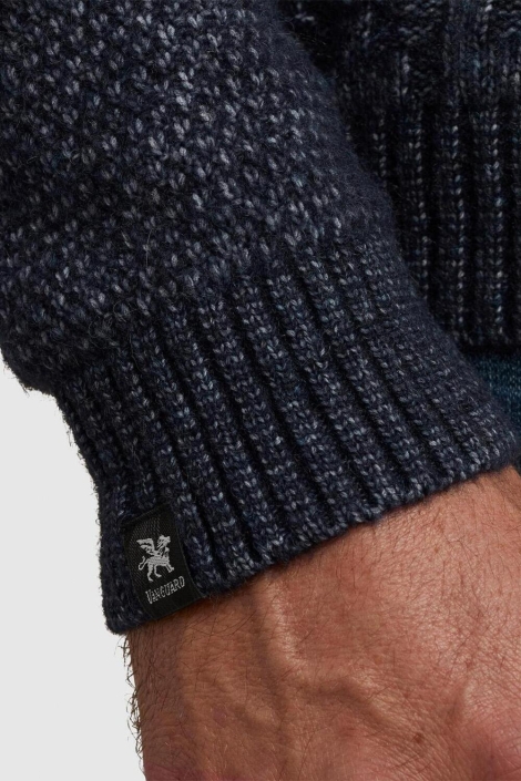 Vanguard button jacket wool blend
